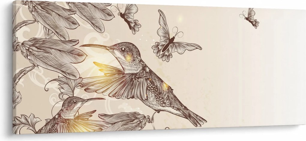 Kép - Kolibri (120x50 cm)
