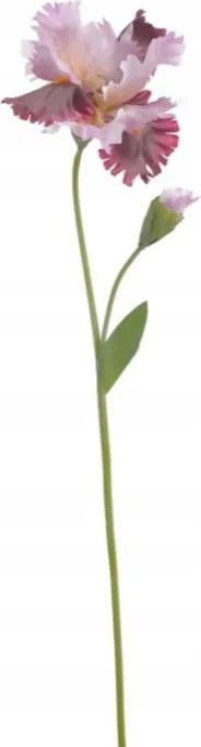 magas sötét rózsaszín íriszek rózsaszín művirágok 80cm