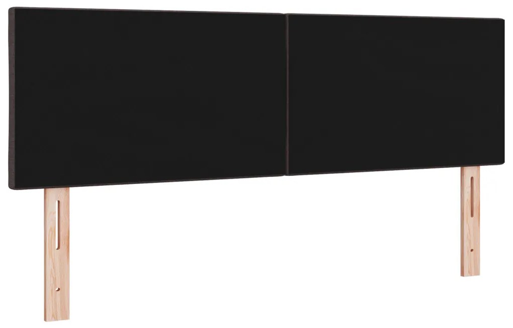 LED Fejtámla Gyémánt Blokk Dizájn Sötétbarna 144 cm Szövet