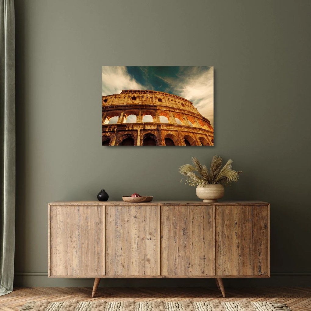 Üveg kép - Római Colosseum (70x50 cm)