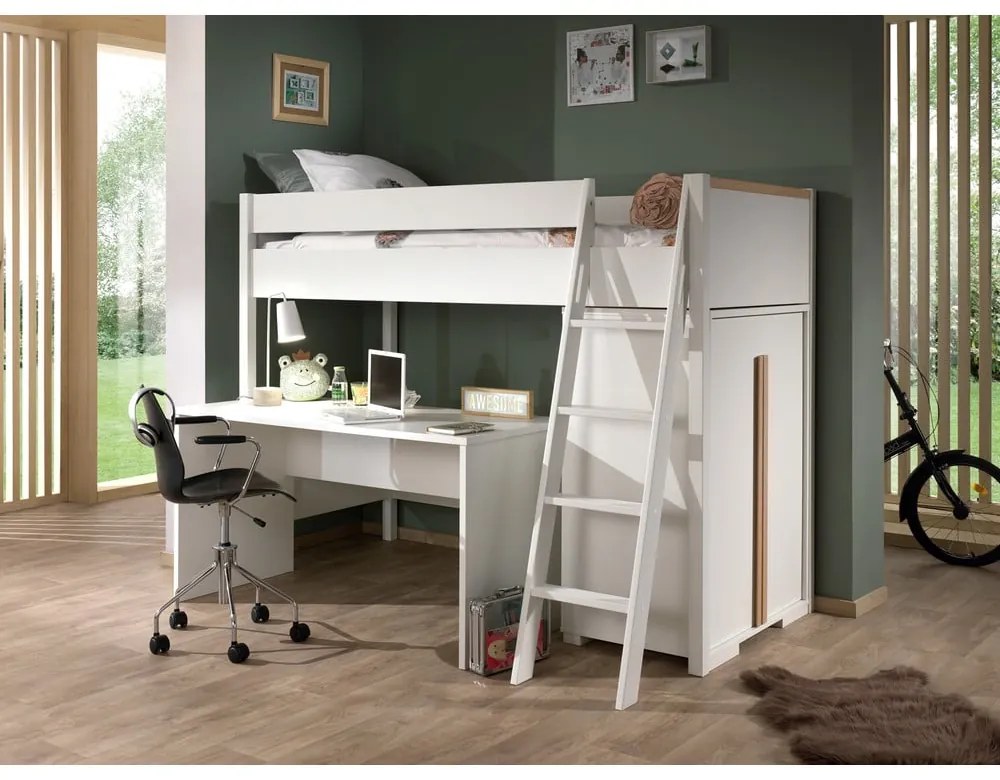 London fehér gyerek íróasztal - Vipack