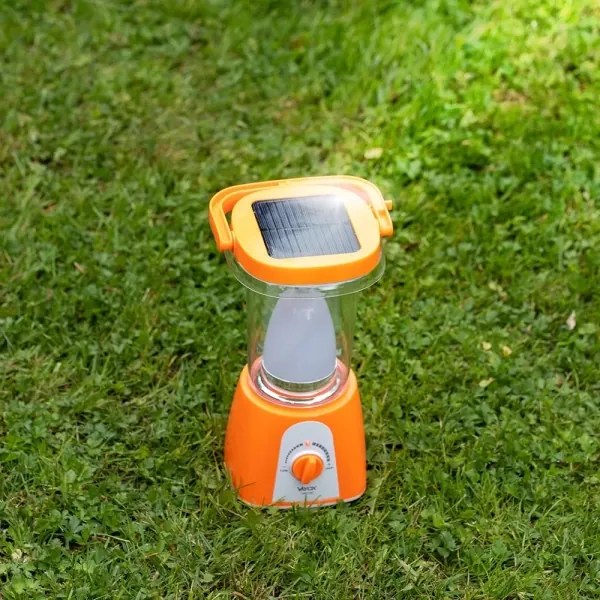 LED Újratölthető napelemes lámpa power bank funkcióval LED/230V 710 fényes 1600 mAh