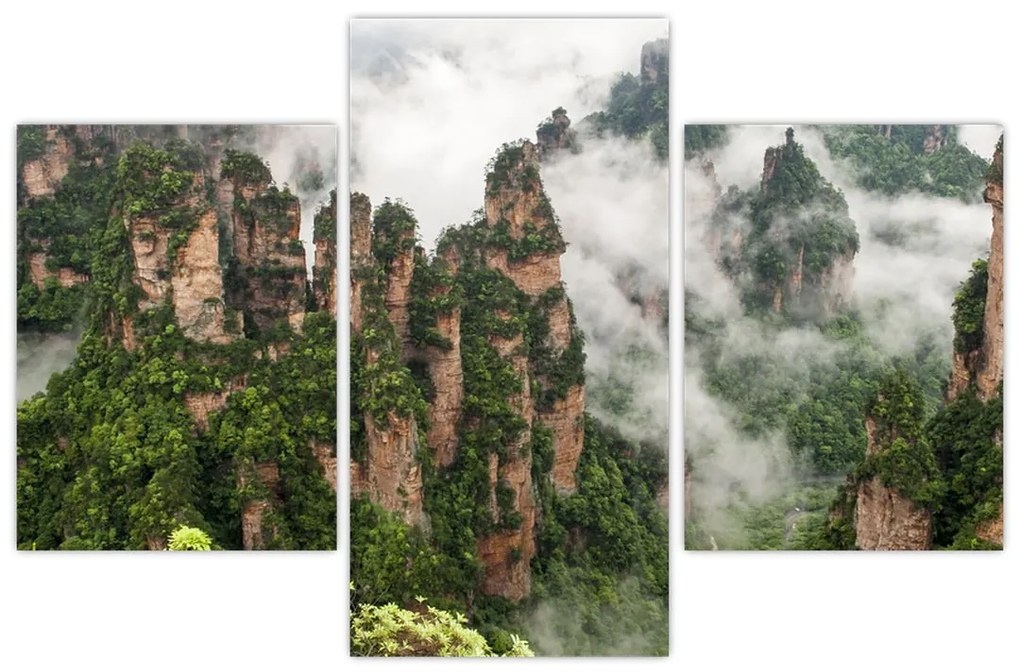 Kép - Zhangjiajie Nemzeti Park, Kína (90x60 cm)