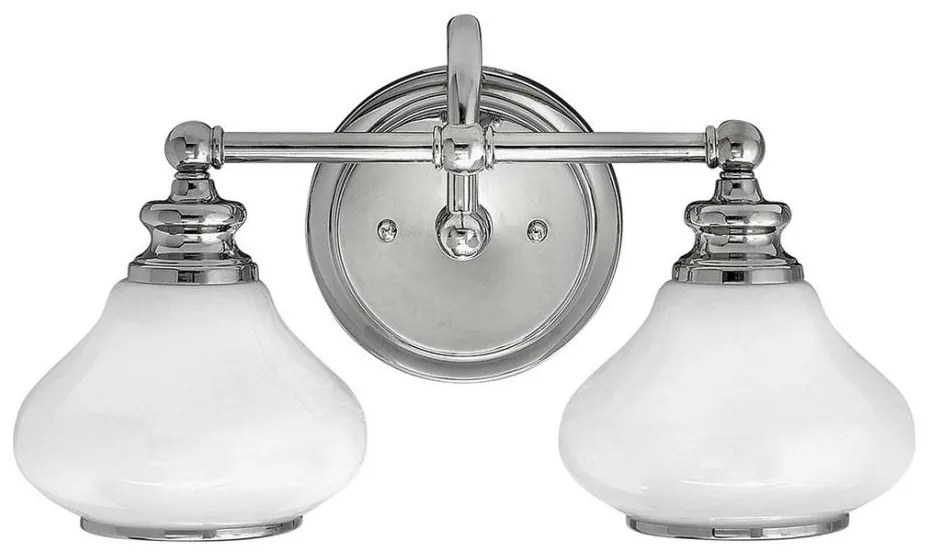 Elstead Hinkley HK-AINSLEY2-BATH - LED Fali lámpa AINSLEY 2xG9/3,5W/230V króm ED0337