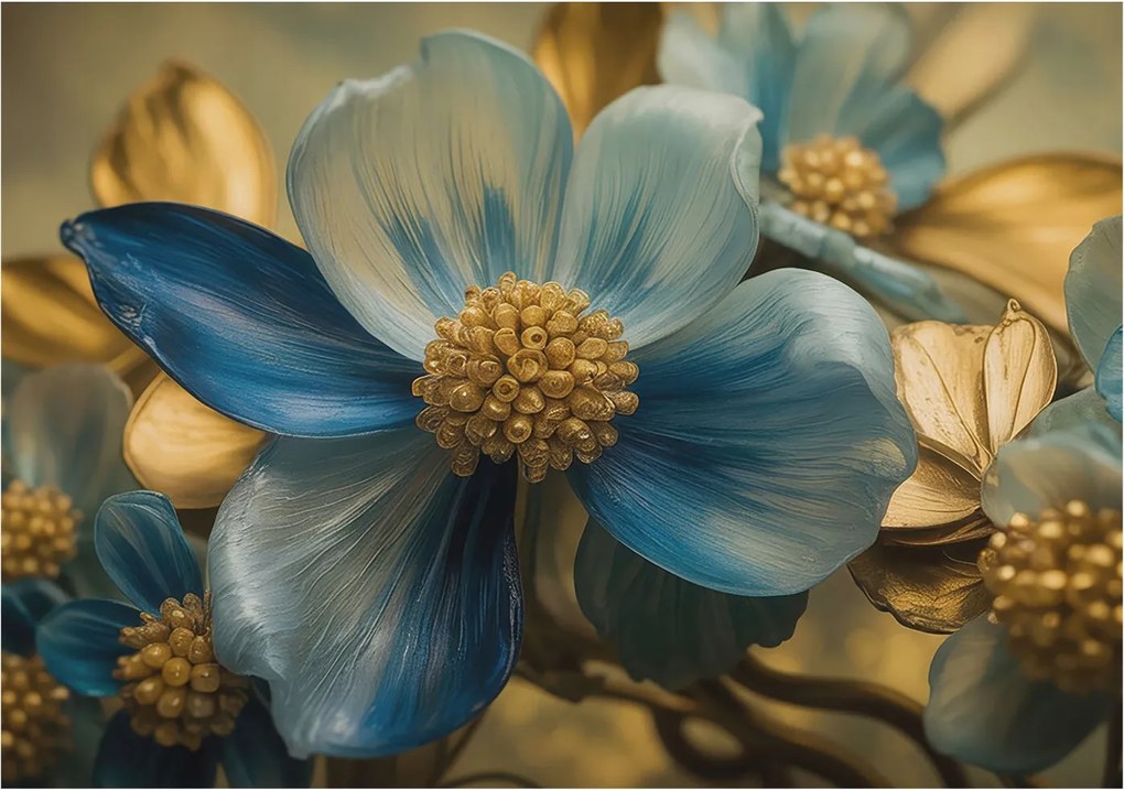 Stílusos Dekoratív Fotótapéta Flizelin Virágos kompozíció 208x146