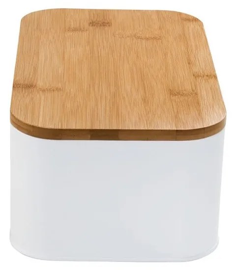 BREAD'N'BREAKFAST kenyértartó, fehér