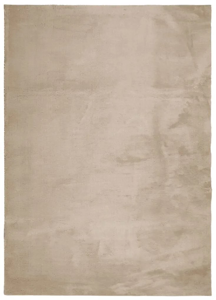 HUARTE homokszínű rövid szálú puha és mosható szőnyeg 200x280cm