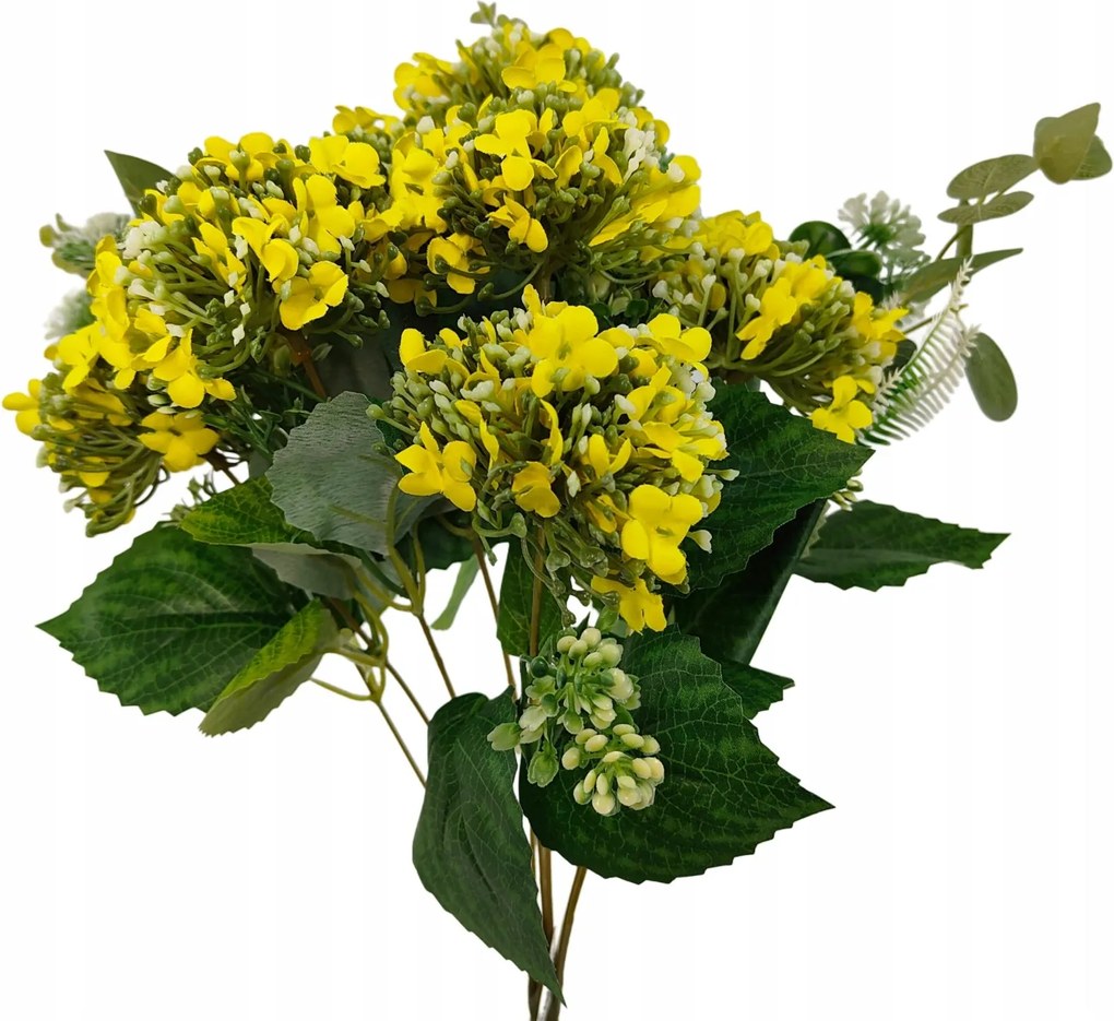 Művirág csokor kiegészítőkkel 45 cm