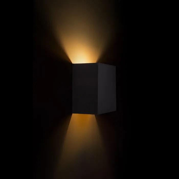RENDL LOPE W 25/14 nástěnná Polycotton černá/měděná fólie 230V LED E27 15W
