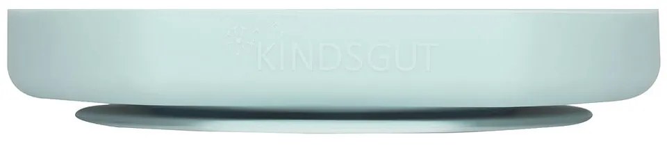 Világoskék szilikon gyerek tányér 19x20,5 cm – Kindsgut