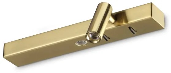 Ideal Lux - LED fali lámpa BONNE 2xLED/6,5W/230V CRI 90 arany