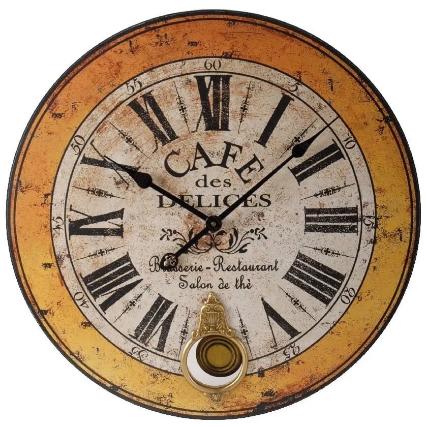 Cafe des Delices óra, 59 cm - Antic Line
