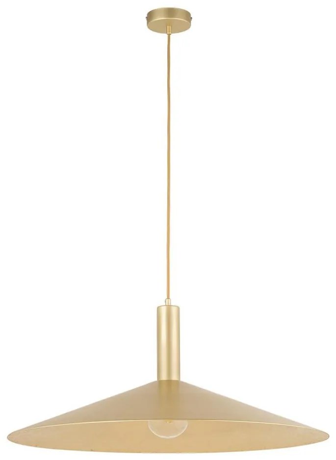 Csillár zsinóron CAPRI 1xE27/15W/230V átm. 70 cm arany