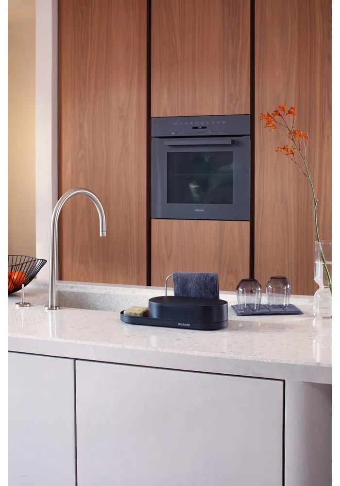 Szürke műanyag mosogatóeszköz tartó SinkStyle – Brabantia