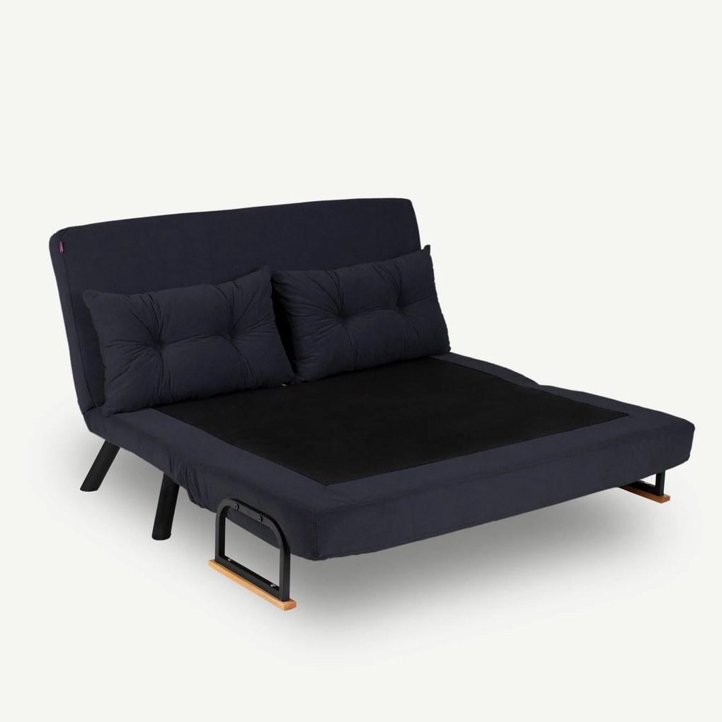 Kanapé futon  Sandy (fekete). 1062315