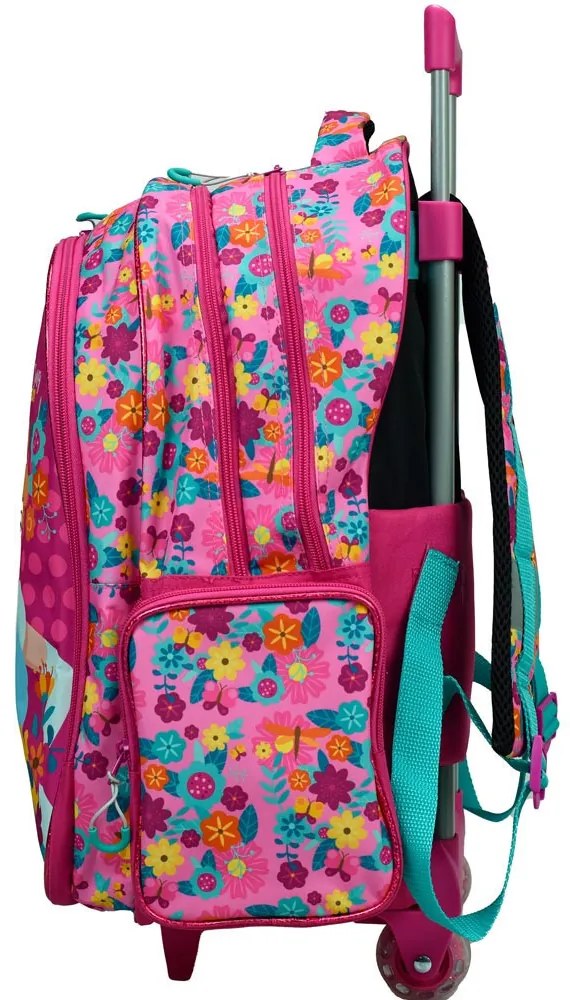 Disney Hercegnők Spring gurulós iskolatáska, táska 46 cm