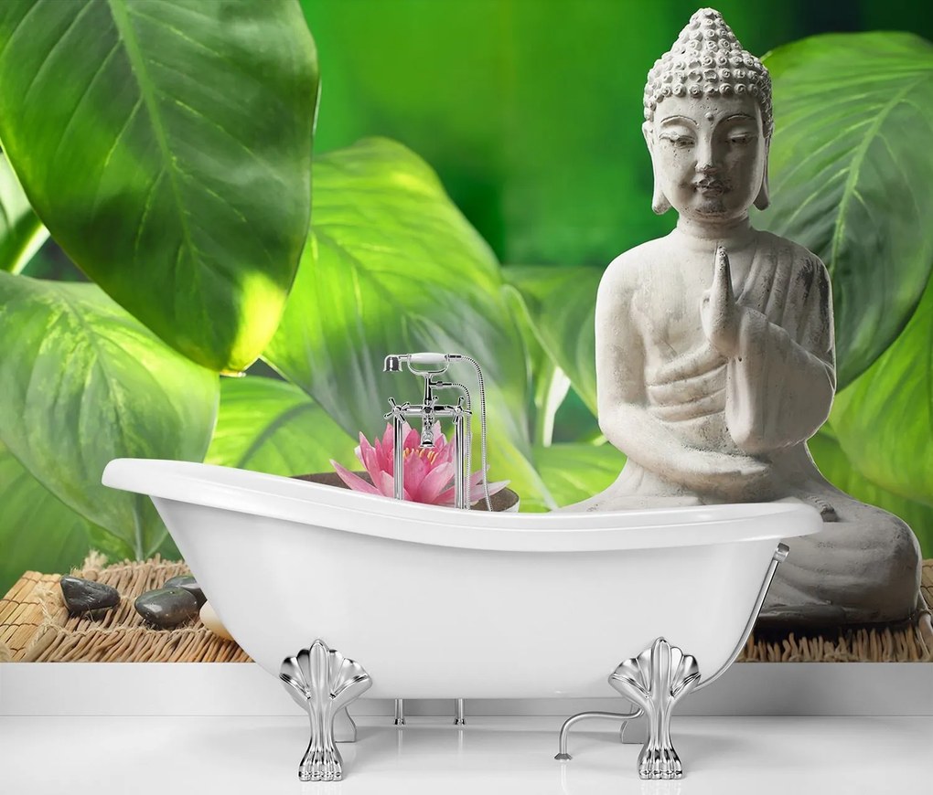 Gario Fotótapéta Zen buddha figurája Anyag: Vlies, Méret: 100 x 70 cm