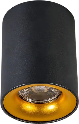 Okos spotlámpa fekete arany színnel, GU10 WiFi fényforrással - Ronda