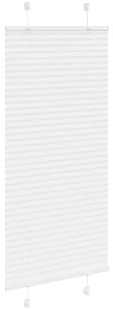 pliszírozott redőny Fehér 55x150 cm szövetszélesség 54,4 cm