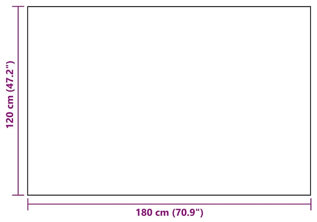 fekete-fehér ARAKIL PP kültéri szőnyeg 120 x 180 cm