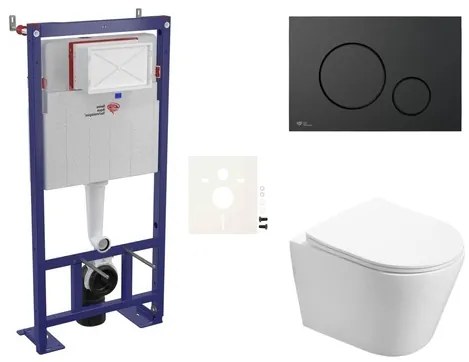 Fali WC szett SAT előtétfalas szereléshez + SAT Infinitio WC SIKOSSIN68