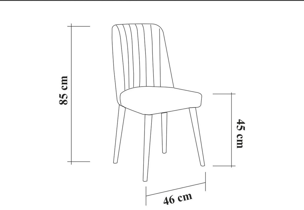 Étkező szett Nidupo 4 (fehér + kő) (2 személy számára). 1093772