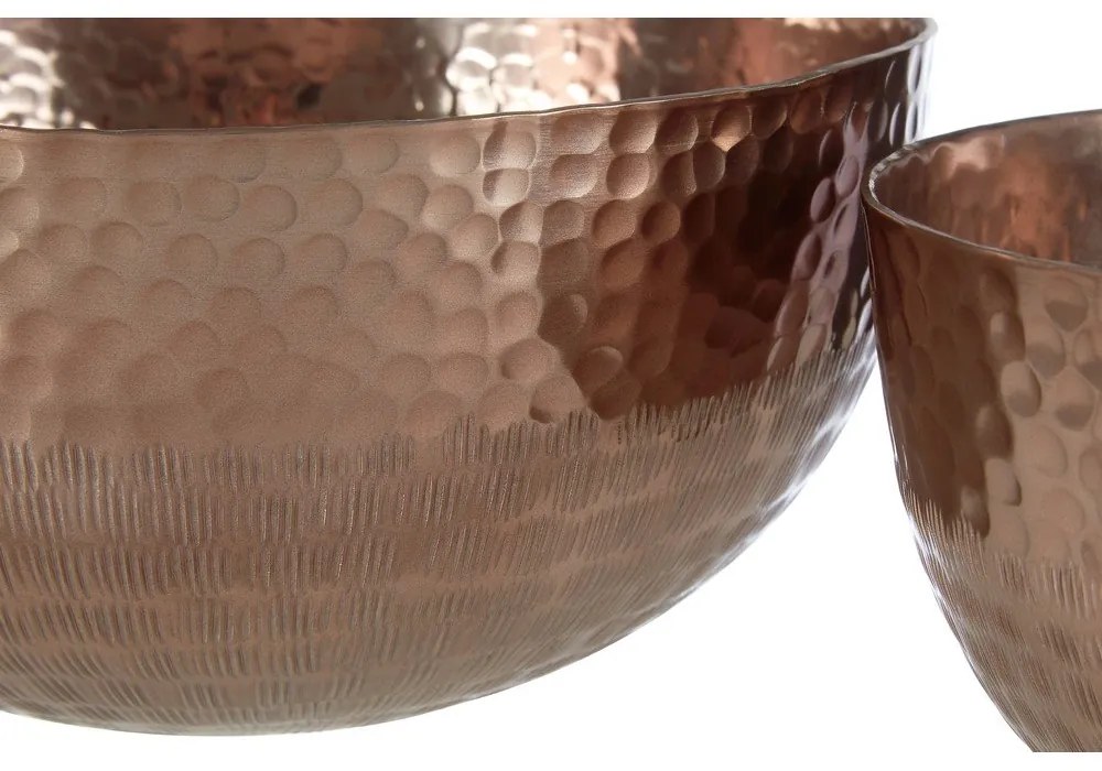 Rézszínű fém szervírozó tál készlet 2 db-os ø 26 cm Solis – Premier Housewares