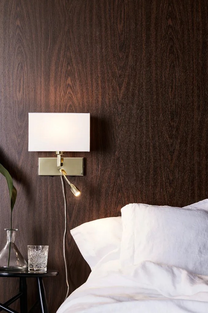 Markslojd SAVOY 106308 Fali lámpa 2x60W/E27/ + LED 1x3W 485LM IP20