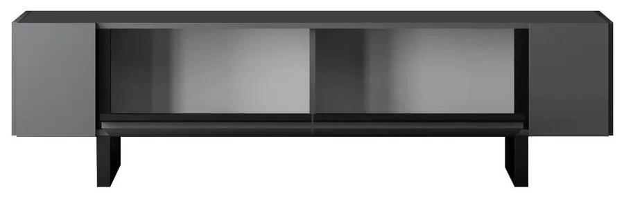 TV szekrény Yildiz - Anthracite, Black
