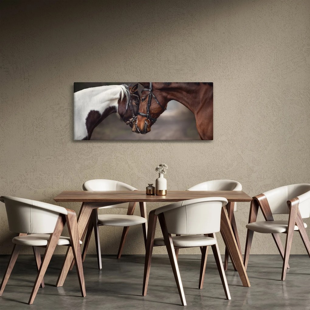 Kép - Szerelmes lovak (120x50 cm)