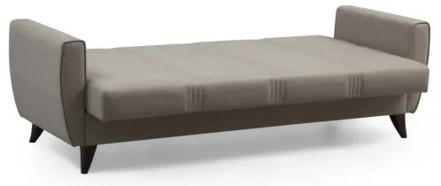 KORFU háromszemélyes ággyá alakítható kanapé, bézs