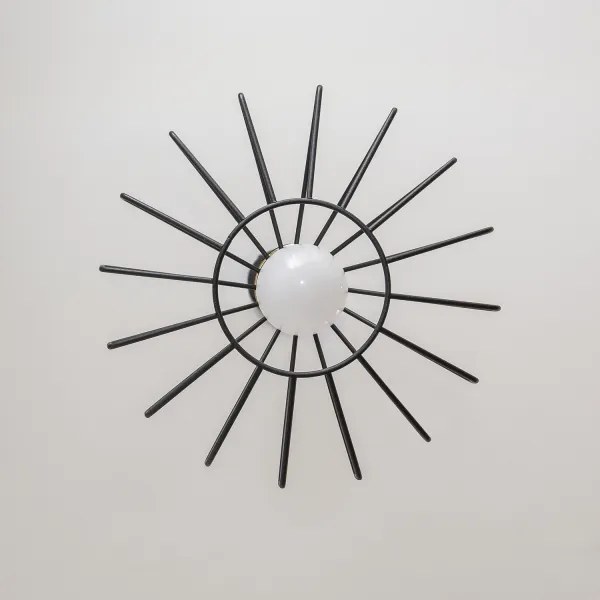 SOLANO kábelre szerelhető függőlámpa 1xE27/15W/230V fekete/arany