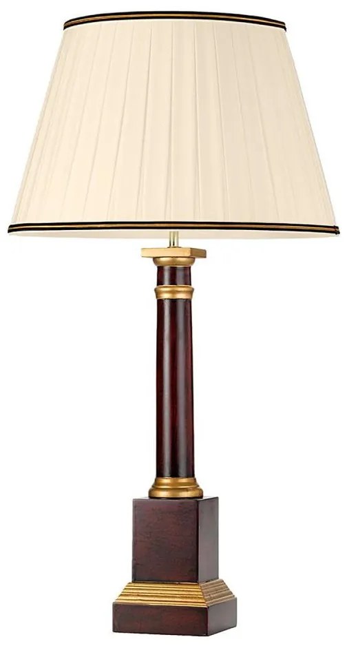 Elstead DL-LOUVIERS-TL - Asztali lámpa LOUVIERS 1xE27/60W/230V