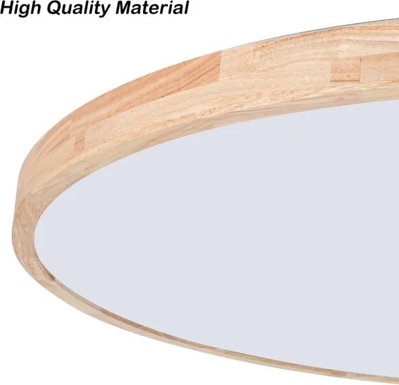 BRILAGI -LED dimmelhető lámpatest WOODLINE LED/128W/230V 3000-6000K tölgy átm. 100 cm+távirányító