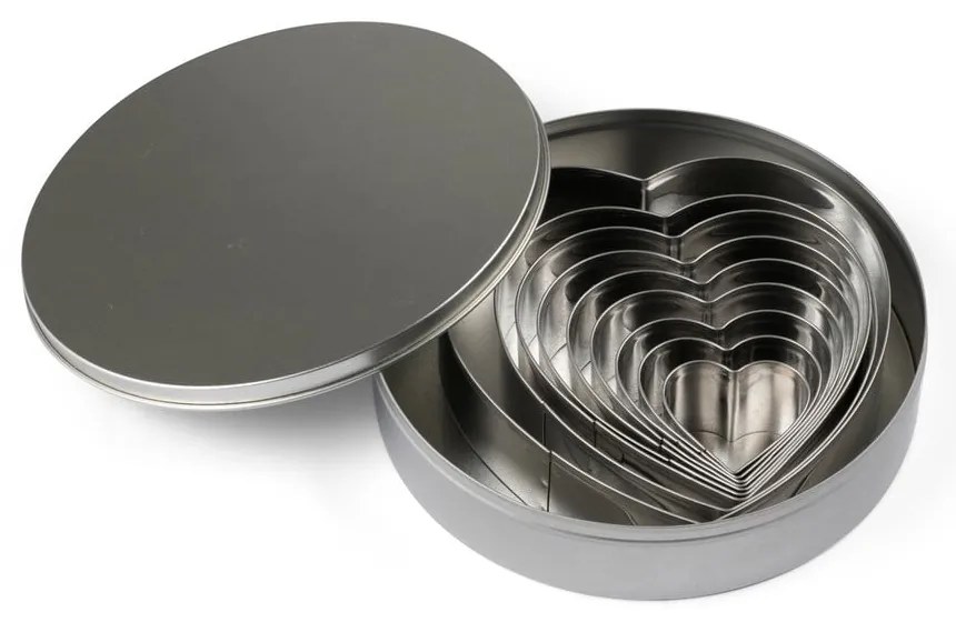 Sütikiszúró szett 9 db-os Heart – Blomsterbergs