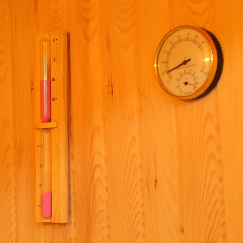 Sauna DeLuxe HR4045 Finnország, barna