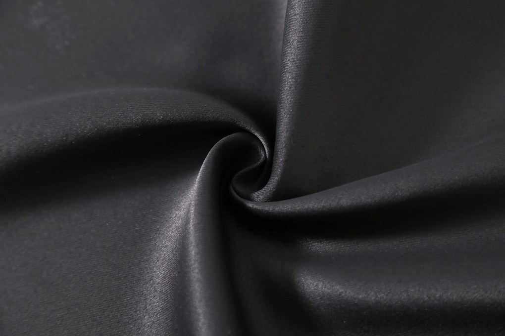 2x OXFORD fekete függöny 140x250 cm