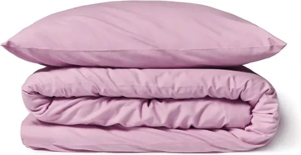 Pamut ágynemű CALMORA világos lila Ágyneműhuzat mérete: 2 db 70 x 90 cm | 200 x 220 cm