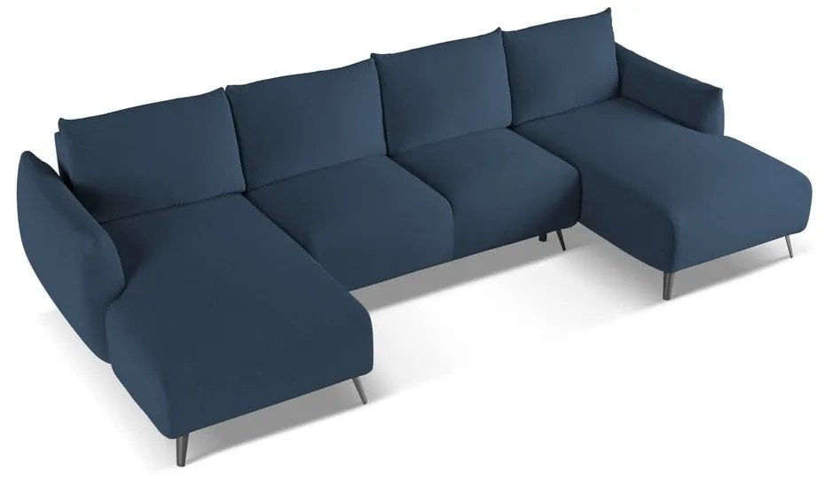 Kék sarokkanapé Malie – Makamii