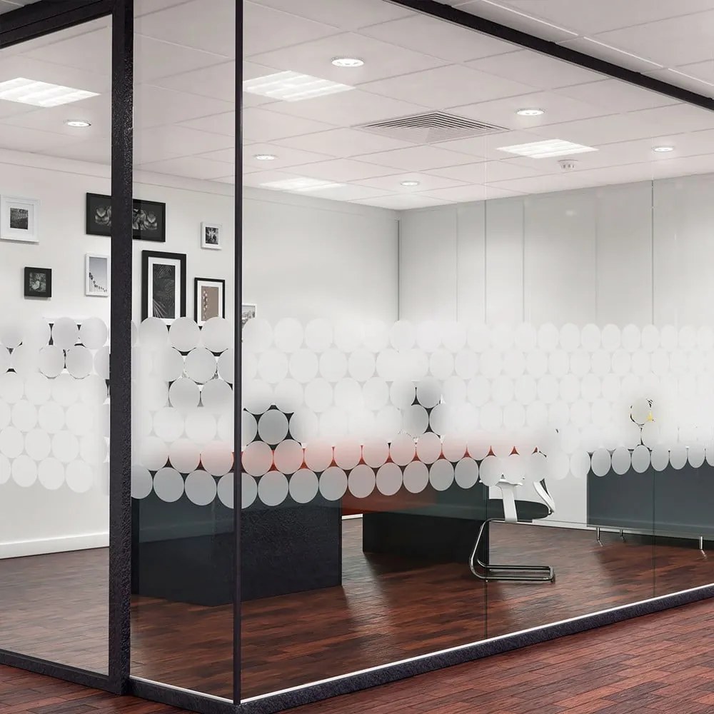 Matrica szett ablakra 50 db-os 10x10 cm Clackout Circle – Ambiance