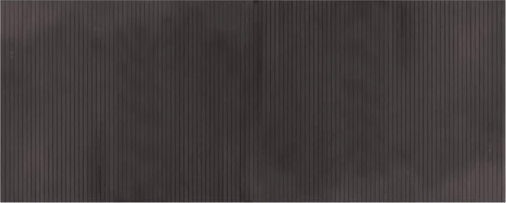 vidaXL négyszögletű sötétbarna bambusz szőnyeg 80 x 200 cm