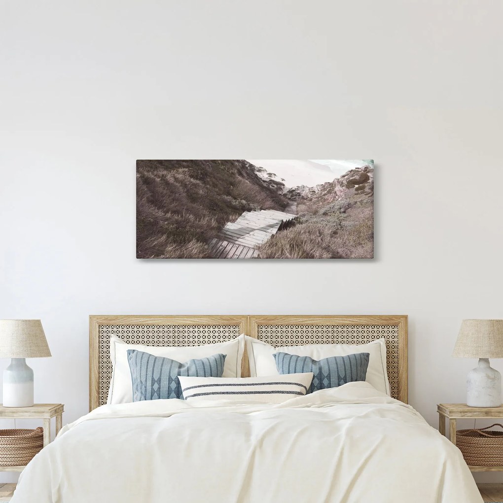 Kép - Utazás a Smaragd-tengerhez (120x50 cm)