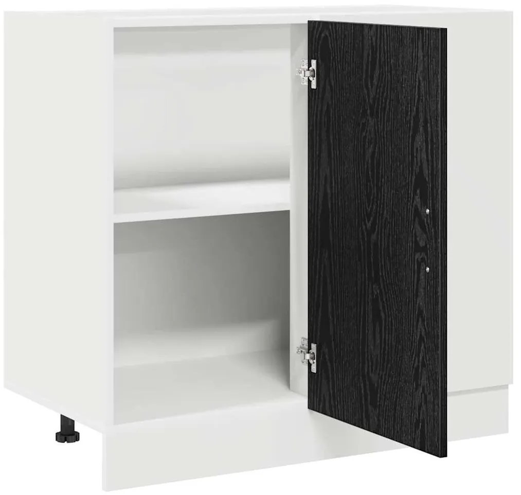 Konyha sarok alap szekrény Riga Musta tammi 86 x 46 x 81,5 cm