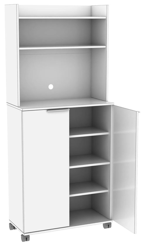 Regál Butoti 5 (fehér). 1094286