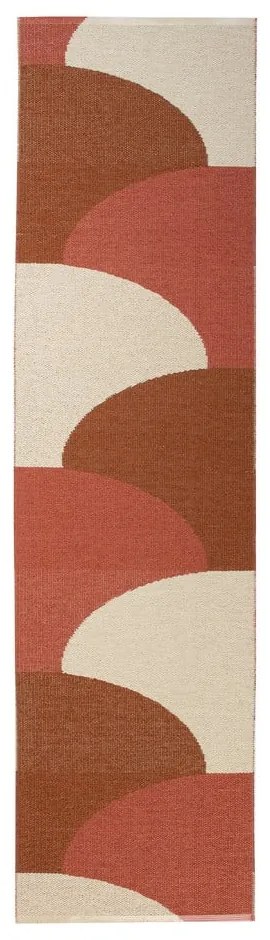 Téglavörös kültéri-beltéri futószőnyeg 70x270 cm Hill Brick Rust – Pappelina