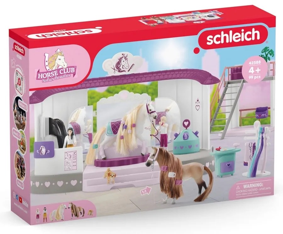 Schleich 42588 Szépségszalon lovaknak