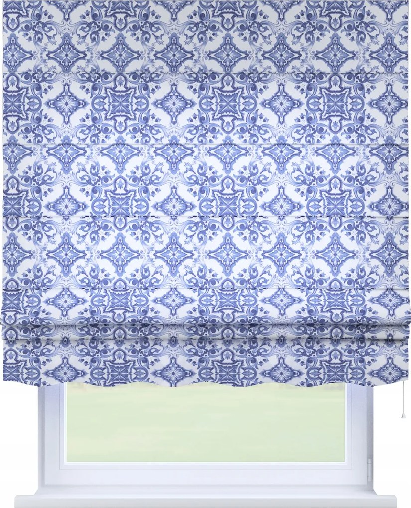 Kész Római roló Florencja 140x180cm kék