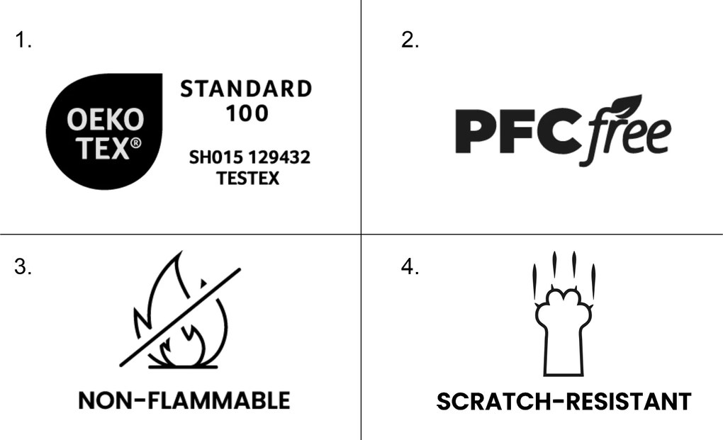 Zöld LORI VELVET lábtartó