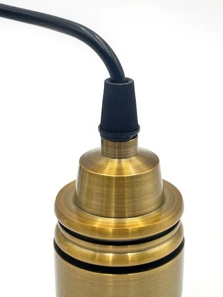 Kábelre függesztett csillár HECTOR 1xE27/15W/230V átmérő 14 cm