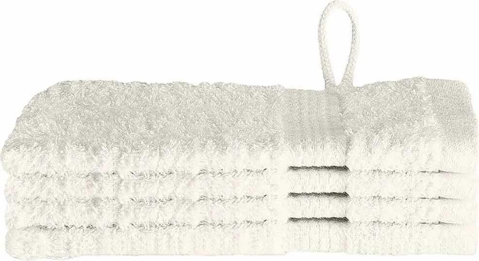 vidaXL Vendégtörölköző SOLUND 4 pcs Krém 15 x 21 cm 550 gsm